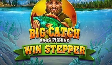 Big Catch Bass Fishing Win Stepper